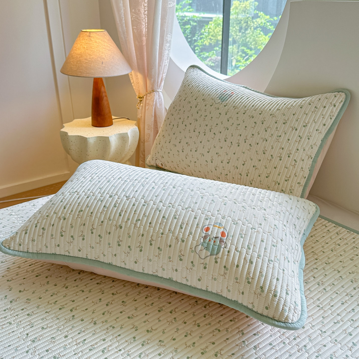 91家纺网 家纺一手货源 找家纺 恒尚居2025新款全棉床盖春秋印花床单纯棉床垫床褥垫-跑量（四季款）卡通 纯棉四季款-哆咪花园