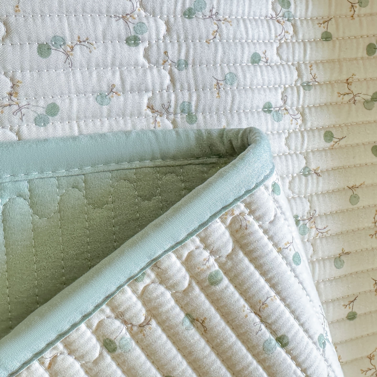 91家纺网 家纺一手货源 找家纺 恒尚居2025新款全棉床盖春秋印花床单纯棉床垫床褥垫-跑量（四季款）卡通 纯棉四季款-哆咪花园