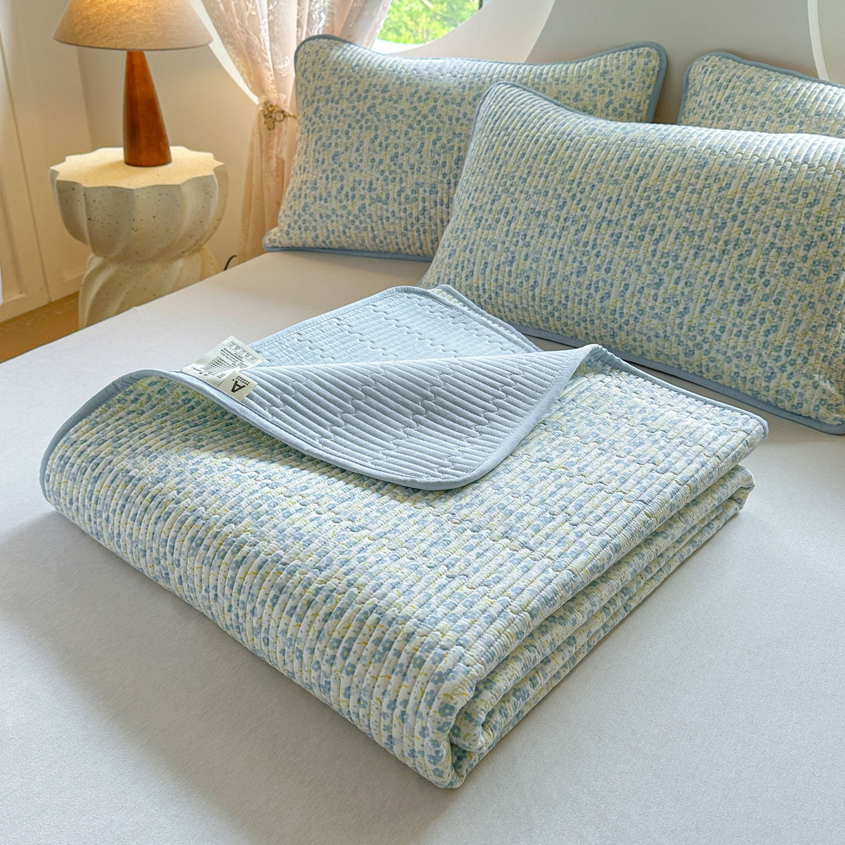 91家纺网 家纺一手货源 找家纺 恒尚居2025新款全棉床盖春秋印花床单纯棉床垫床褥垫-跑量（四季款）卡通 纯棉四季款-雪兰