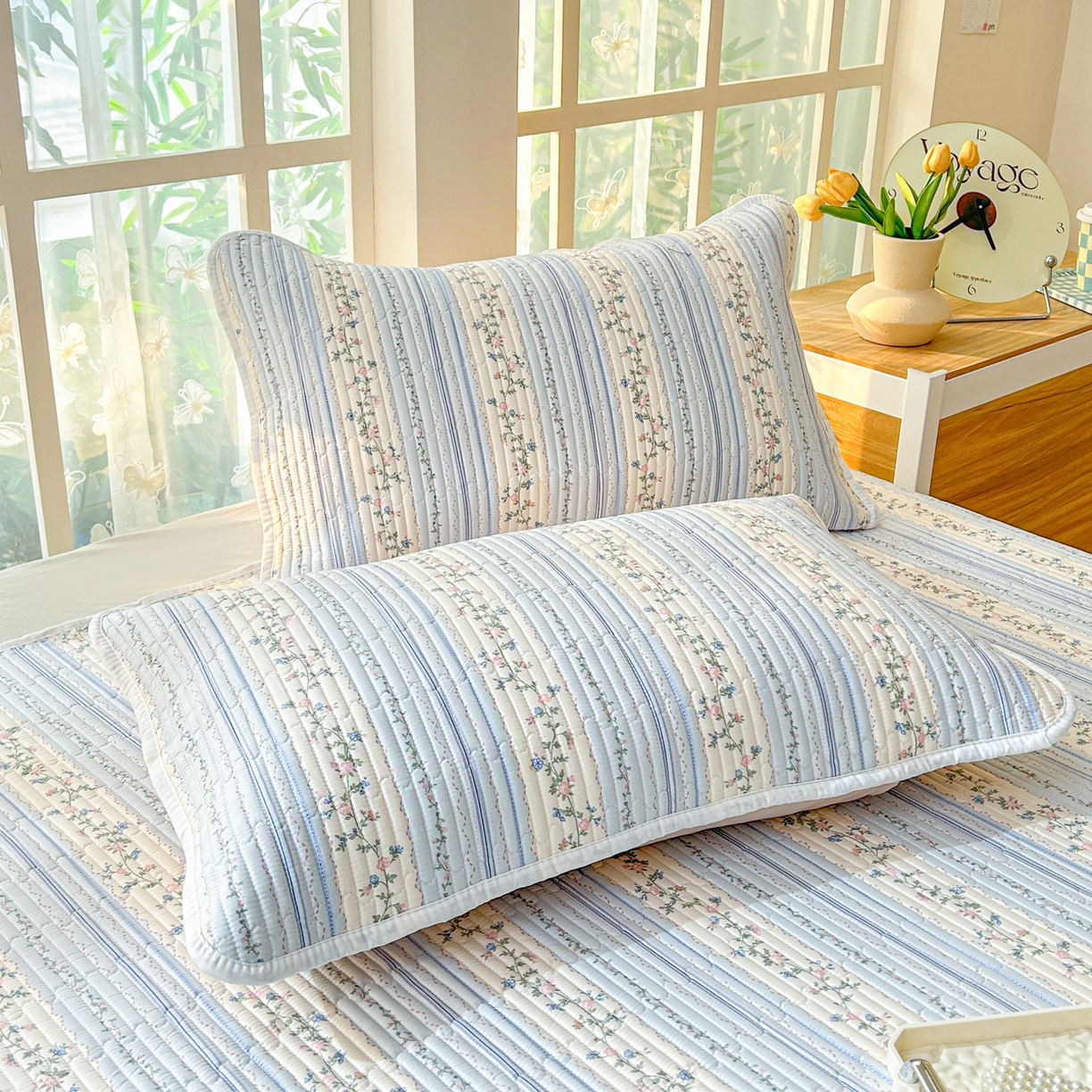 91家纺网 家纺一手货源 找家纺 恒尚居2025新款全棉床盖春秋印花床单纯棉床垫床褥垫-跑量（四季款）卡通 纯棉四季款-一米阳光 