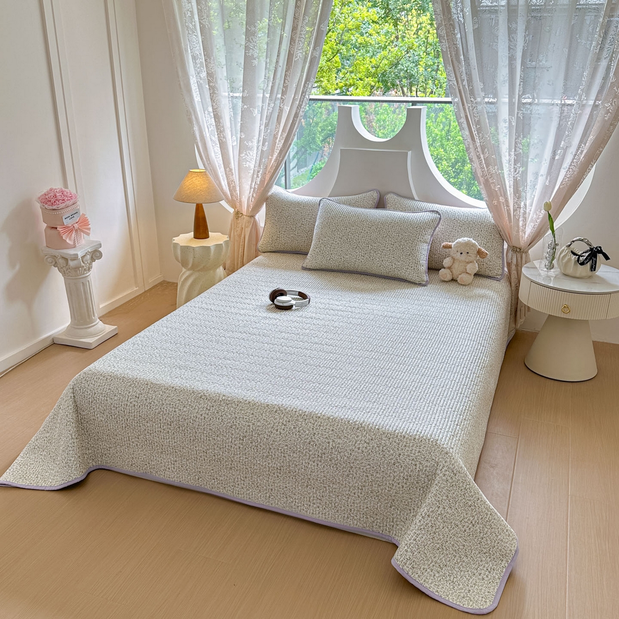 91家纺网 家纺一手货源 找家纺 （总）恒尚居2025新款春秋纯棉床盖全棉印花床单床垫床褥垫-跑量（四季款）