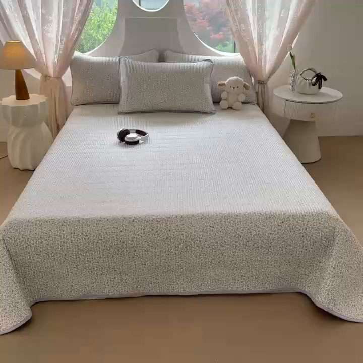 91家纺网 家纺一手货源 找家纺 （总）恒尚居2025新款春秋纯棉床盖全棉印花床单床垫床褥垫-跑量（四季款）