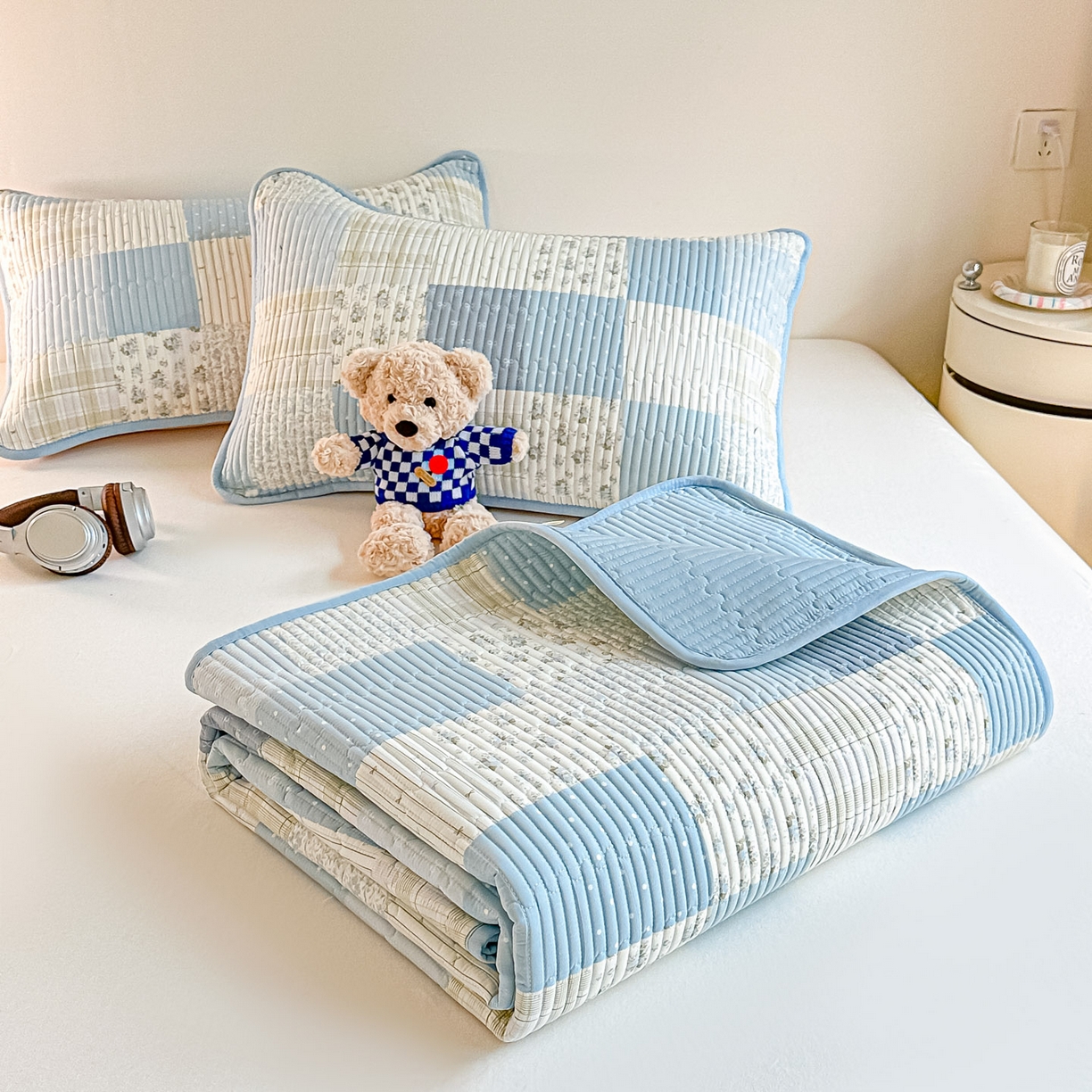 91家纺网 家纺一手货源 找家纺 （总）恒尚居2025新款全棉床盖春秋印花床单纯棉床垫床褥垫-跑量（四季款）卡通