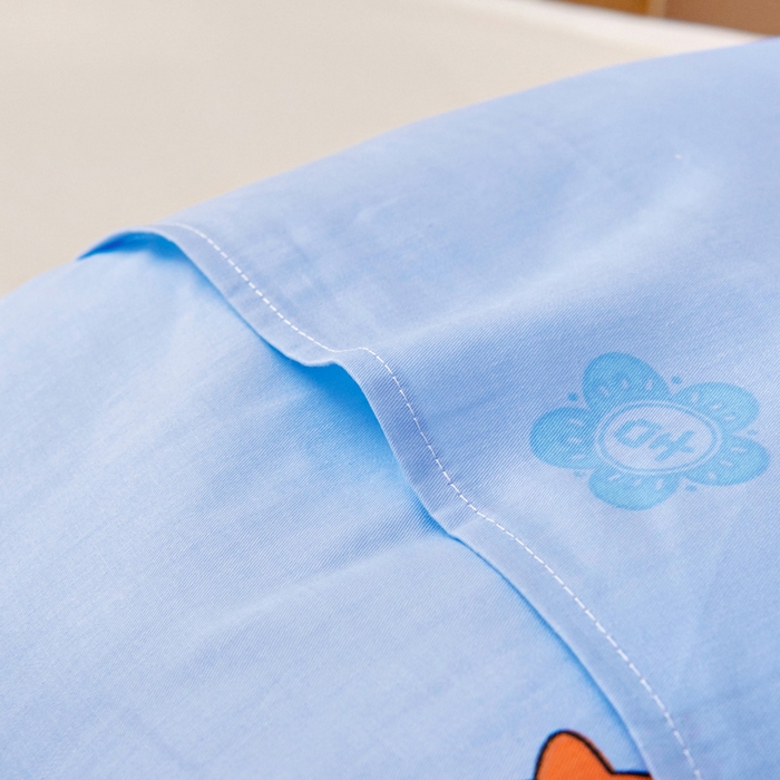 91家纺网 家纺一手货源 找家纺 乐秀 2025新款40S全棉13372幼儿园三件套六件套 小哪吒