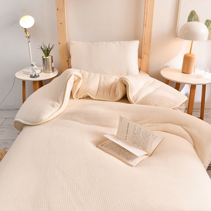 91家纺网 家纺一手货源 找家纺 （总）斯尔顿2025新款鱼鳞网混合棉花被