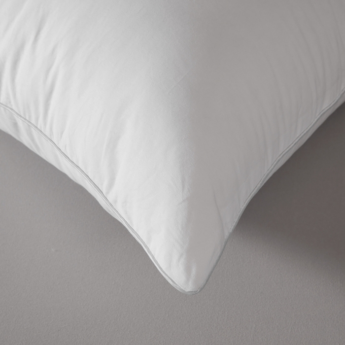 91家纺网 家纺一手货源 找家纺 中乾酒店布草工厂店 2025新款中乾酒店枕芯 防羽布单边枕芯 高枕