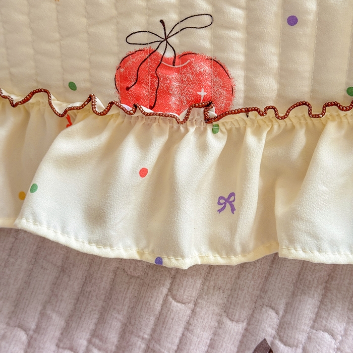 91家纺网 家纺一手货源 找家纺 （总）鑫利来2025新款法式花边枕套夹棉绗缝韩版小碎花花边款枕套