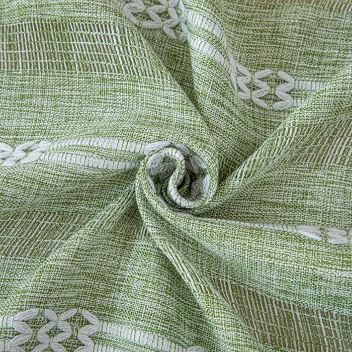 91家纺网 家纺一手货源 找家纺 沐沐2026新款桃苏沙发巾 抹茶绿
