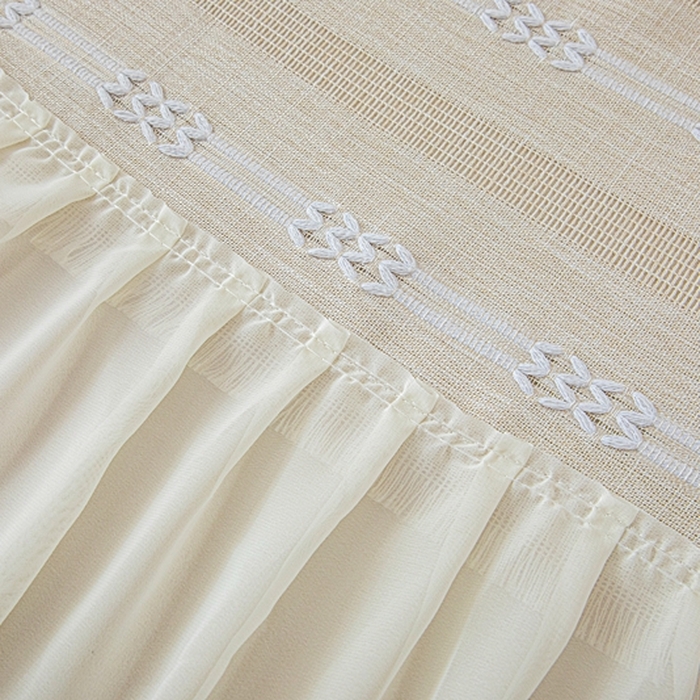 91家纺网 家纺一手货源 找家纺 沐沐2026新款桃苏沙发巾 奶杏色