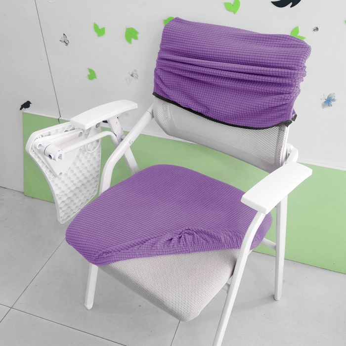 91家纺网 家纺一手货源 找家纺 （总）壹零特色家纺 弹力防水华夫格培训椅套 带桌板椅子套