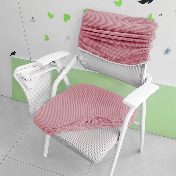 91家纺网 家纺一手货源 找家纺 （总）壹零特色家纺 弹力防水华夫格培训椅套 带桌板椅子套