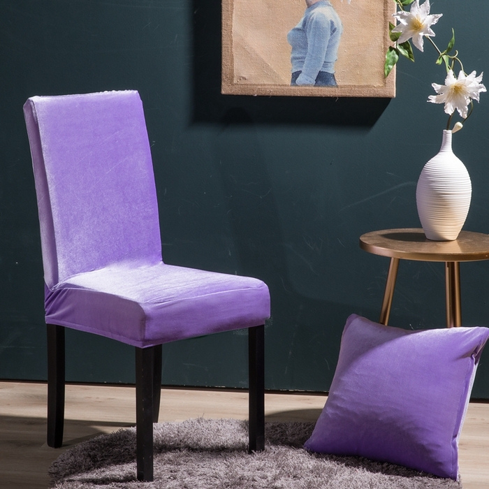 91家纺网 家纺一手货源 找家纺 （总）壹零特色家纺 加厚银狐绒一体椅套 饭店弹力通用连体椅套子 椅子套