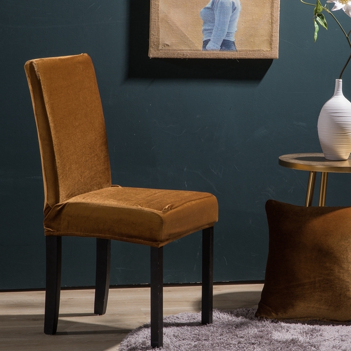 91家纺网 家纺一手货源 找家纺 （总）壹零特色家纺 加厚银狐绒一体椅套 饭店弹力通用连体椅套子 椅子套