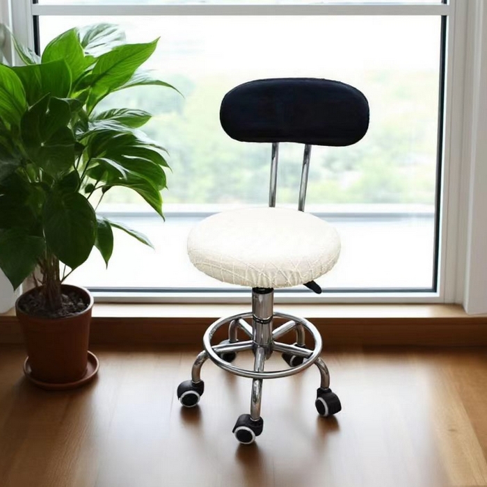 91家纺网 家纺一手货源 找家纺 （总）壹零特色家纺 TPU菱形格提花纯色防水款圆凳套 吧台凳套