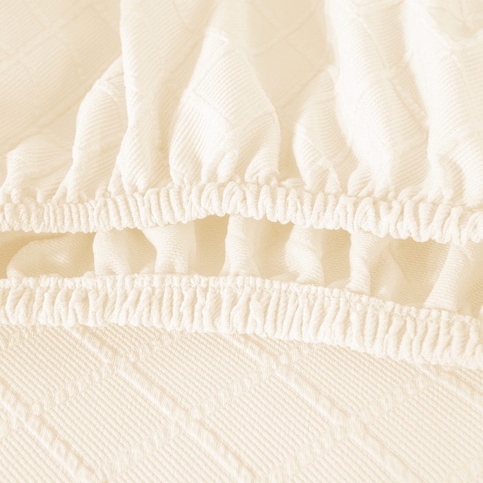 91家纺网 家纺一手货源 找家纺 （总）壹零特色家纺 TPU菱形格提花纯色防水款圆凳套 吧台凳套