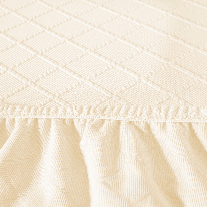 91家纺网 家纺一手货源 找家纺 （总）壹零特色家纺 TPU菱形格提花纯色防水款圆凳套 吧台凳套