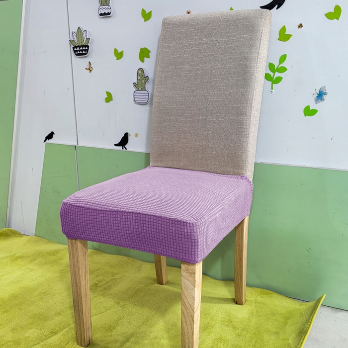 91家纺网 家纺一手货源 找家纺 （总）壹零特色家纺 弹力华夫格半截椅子套 防水单坐垫套 弹性纯色椅面套