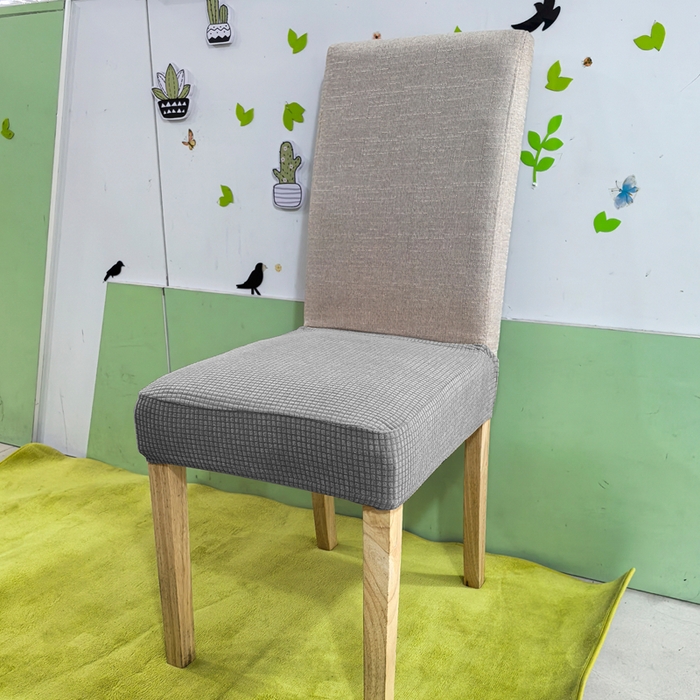 91家纺网 家纺一手货源 找家纺 （总）壹零特色家纺 弹力华夫格半截椅子套 防水单坐垫套 弹性纯色椅面套