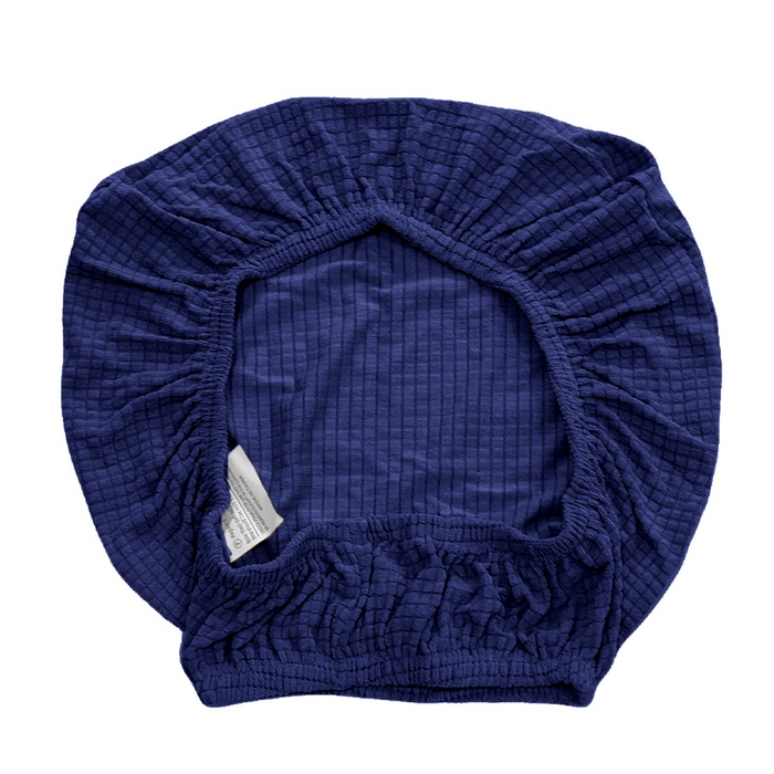 91家纺网 家纺一手货源 找家纺 （总）壹零特色家纺 弹力华夫格半截椅子套 防水单坐垫套 弹性纯色椅面套