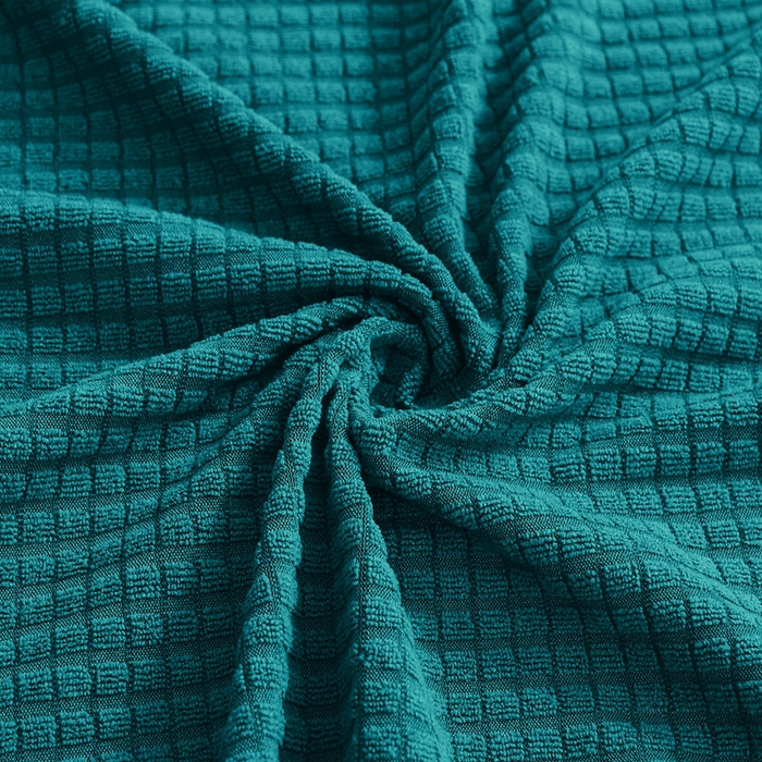 91家纺网 家纺一手货源 找家纺 （总）壹零特色家纺 防泼水弹力40大号华夫格方凳子套 弹性换鞋凳套 大方柱凳子套