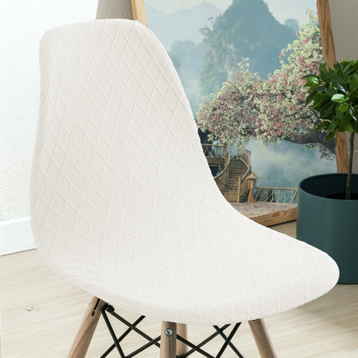 91家纺网 家纺一手货源 找家纺 （总）壹零特色家纺 加厚菱形格伊姆斯椅套 提花弹力贝壳椅子套凳子套餐桌椅子套