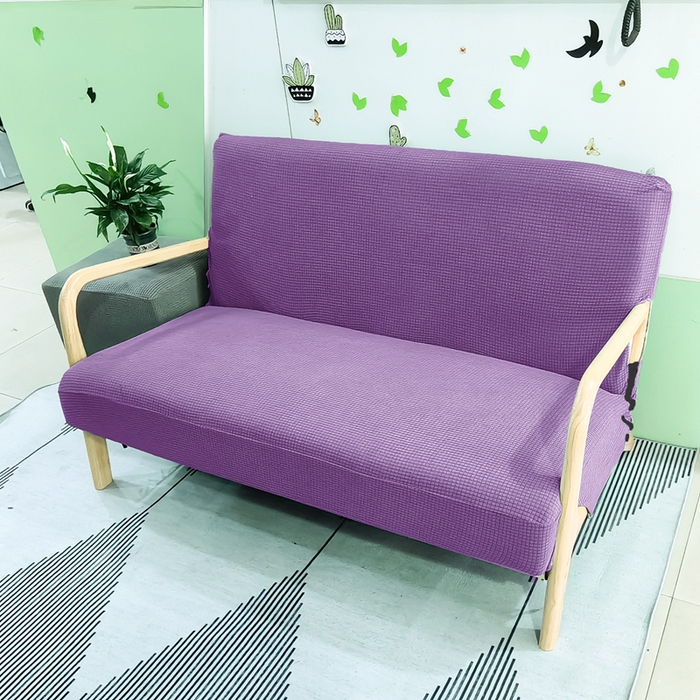 91家纺网 家纺一手货源 找家纺 （总）壹零特色家纺 防水华夫格实木沙发套 双人三人木质椅套