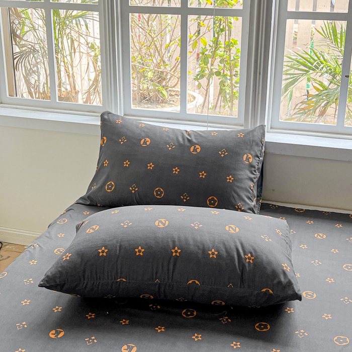 91家纺网 家纺一手货源 找家纺 极梦家纺（支持定制） 2025新款印花磨毛单床裙三件套（总链接一）小资生活