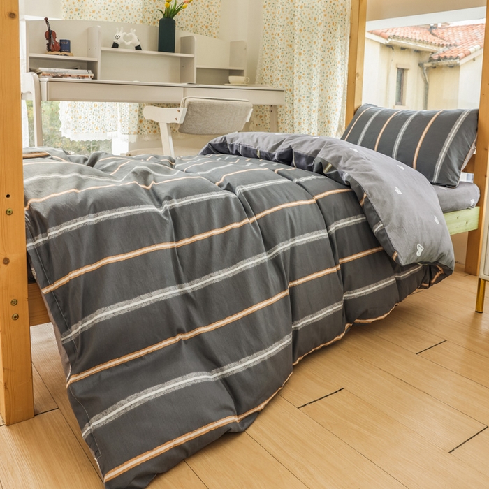 91家纺网 家纺一手货源 找家纺 （总）宅部落 2025新款全棉三件套纯棉学生宿舍上下铺六件套