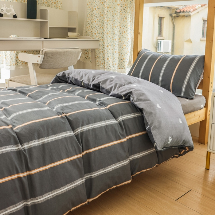 91家纺网 家纺一手货源 找家纺 （总）宅部落 2025新款全棉三件套纯棉学生宿舍上下铺六件套