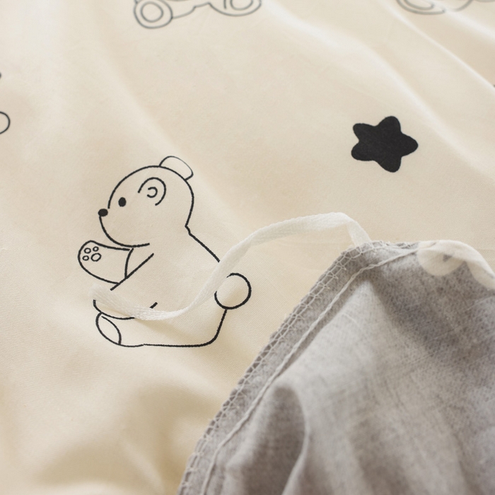 91家纺网 家纺一手货源 找家纺 宅部落 2025新款全棉三件套纯棉学生宿舍上下铺六件套 可比熊