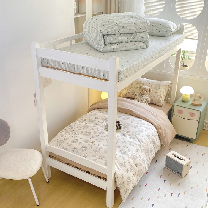 宅部落 2025新款全棉三件套纯棉学生宿舍上下铺六件套 梦巴黎