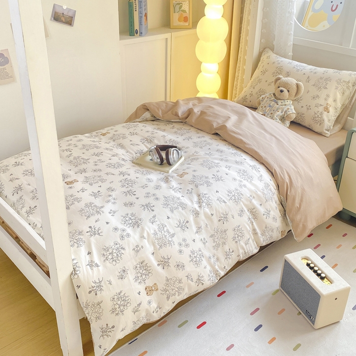 91家纺网 家纺一手货源 找家纺 宅部落 2025新款全棉三件套纯棉学生宿舍上下铺六件套 梦巴黎