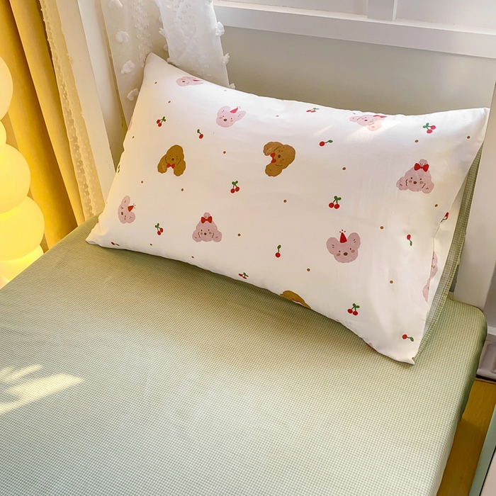 91家纺网 家纺一手货源 找家纺 宅部落 2025新款全棉三件套纯棉学生宿舍上下铺六件套 童年印记