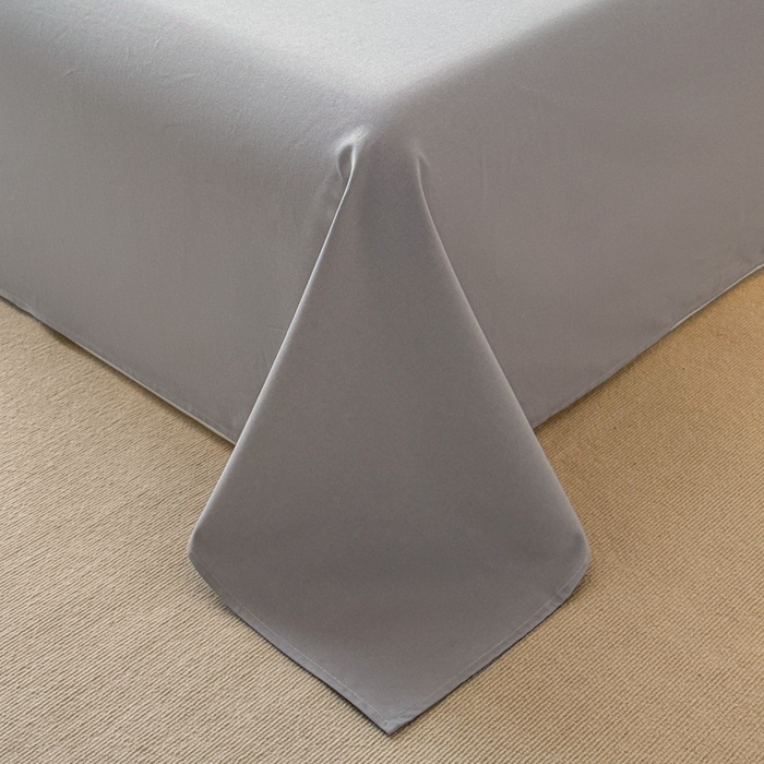 91家纺网 家纺一手货源 找家纺 小叮当家纺仓储工厂店 （提供买家秀 爆款花型 不断货）2025新款全棉纯色老粗布单枕套 雪花银