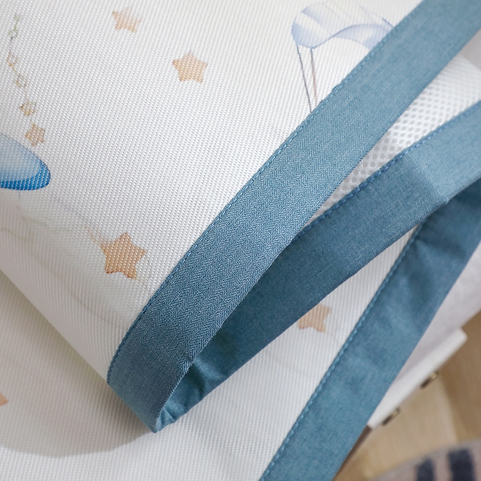 91家纺网 家纺一手货源 找家纺 小叮当家纺仓储工厂店 （提供买家秀 爆款花型 不断货）2025新款800D柔冰丝印花童席凉席 梦想家