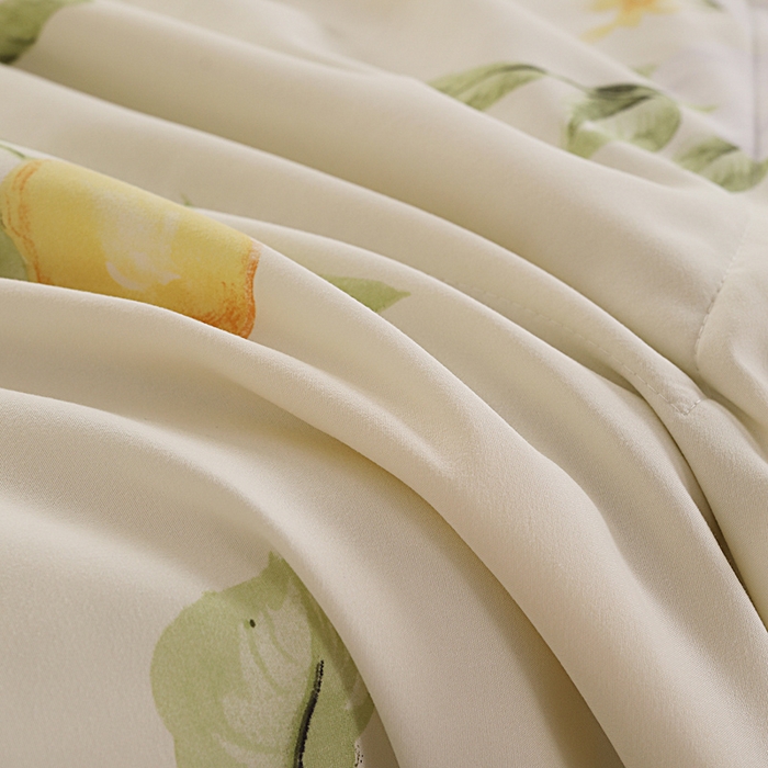 91家纺网 家纺一手货源 找家纺 小叮当家纺仓储工厂店 （提供买家秀 爆款花型 不断货）2025新款水洗棉花边夏凉被被子被芯 馥花逸夏