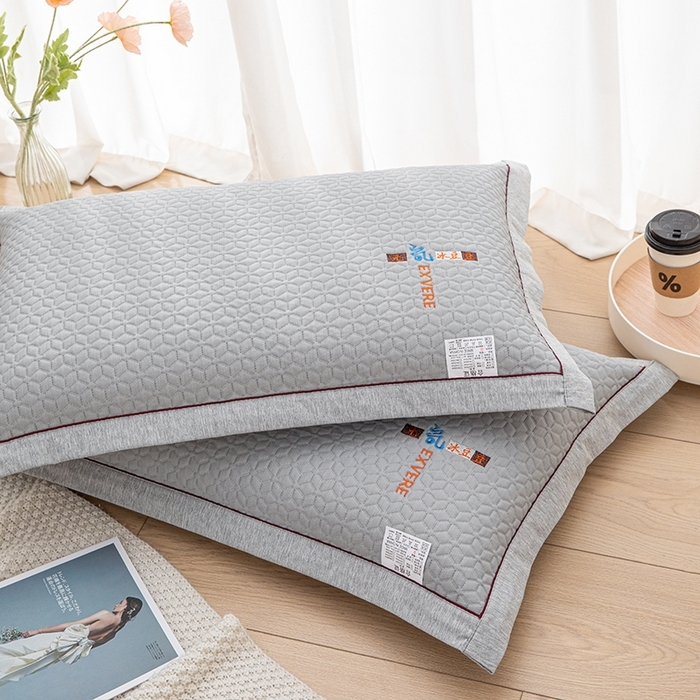 91家纺网 家纺一手货源 找家纺 （总）织布人 2025新款夏季冰丝凉感冰豆豆枕套单品枕套枕套单件