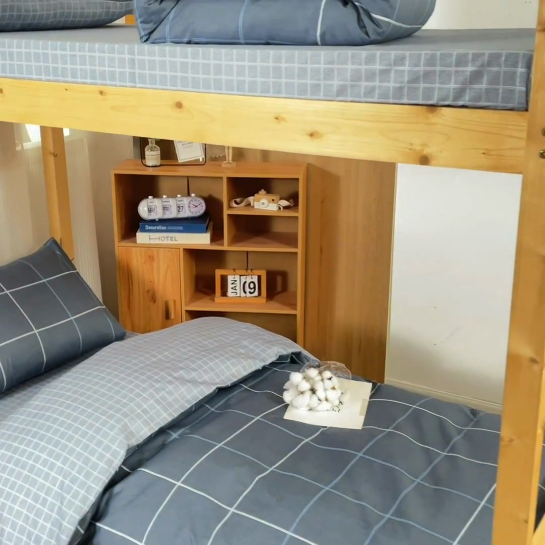 91家纺网 家纺一手货源 找家纺 总2025新款全棉学生三件套纯棉六件套装宿舍上下铺全套棉花被