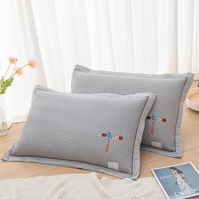 91家纺网 家纺一手货源 找家纺 （总）织布人 2025新款夏季冰丝凉感冰豆豆枕套单品枕套枕套单件