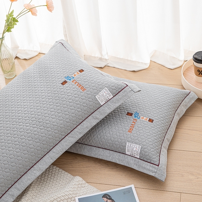 91家纺网 家纺一手货源 找家纺 （总）织布人 2025新款夏季冰丝凉感冰豆豆枕套单品枕套枕套单件