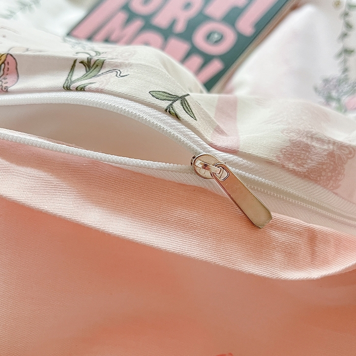 91家纺网 家纺一手货源 找家纺 麦伦家居 2025新款40支13372全棉纯棉斜纹学生上下铺床品宿舍三件套上下铺四件套系列 一见倾心