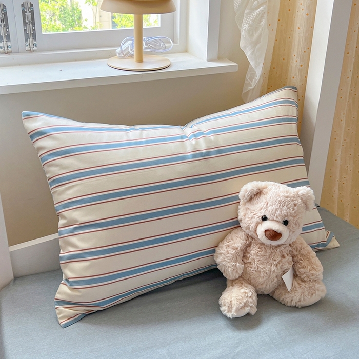 91家纺网 家纺一手货源 找家纺 麦伦家居 2025新款40支13372全棉纯棉斜纹学生上下铺床品宿舍三件套上下铺四件套系列 布洛尔