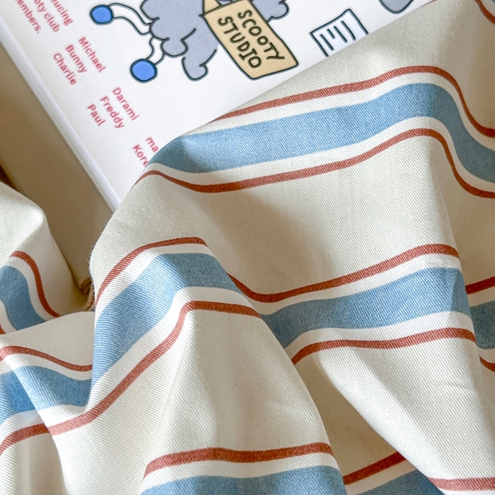 91家纺网 家纺一手货源 找家纺 麦伦家居 2025新款40支13372全棉纯棉斜纹学生上下铺床品宿舍三件套上下铺四件套系列 布洛尔