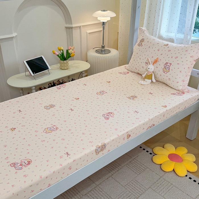 91家纺网 家纺一手货源 找家纺 （总）壹贝家纺 2025新款学生季喷气全棉跑量宿舍三件套（提供买家秀）