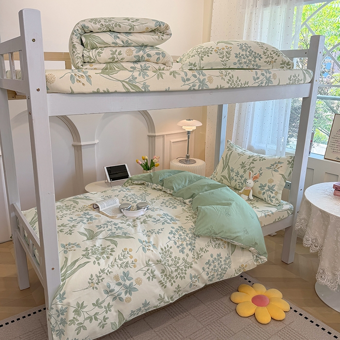 91家纺网 家纺一手货源 找家纺 壹贝家纺 2025新款学生季喷气全棉跑量宿舍三件套（提供买家秀） 绿野仙踪