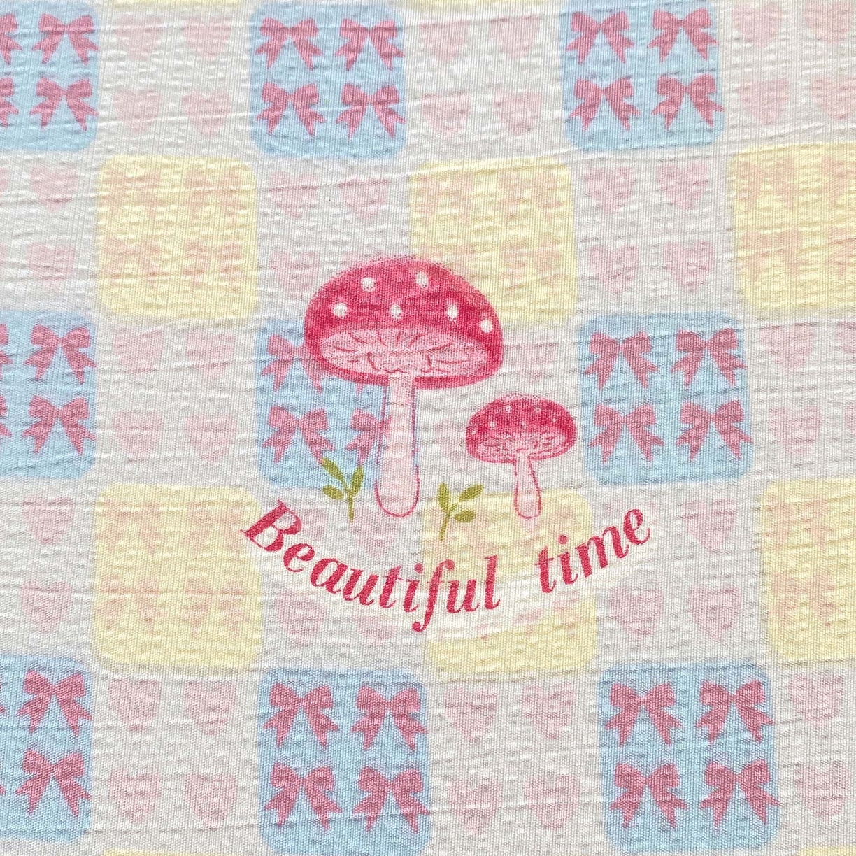 91家纺网 家纺一手货源 找家纺 眠势力 2025新款云感双层纱被套三件套ins奶油风云感超柔被罩单件四季款 甜樱蜜语