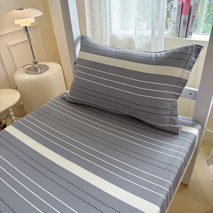 91家纺网 家纺一手货源 找家纺 壹贝家纺 2025新款学生季喷气全棉跑量宿舍三件套（提供买家秀） 芬利