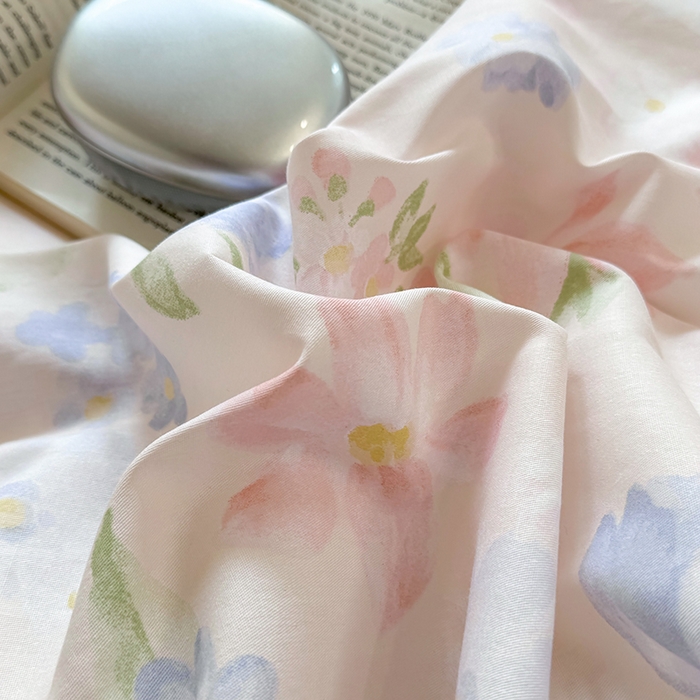 91家纺网 家纺一手货源 找家纺 壹贝家纺 2025新款学生季喷气全棉跑量宿舍三件套（提供买家秀） 浣溪沙