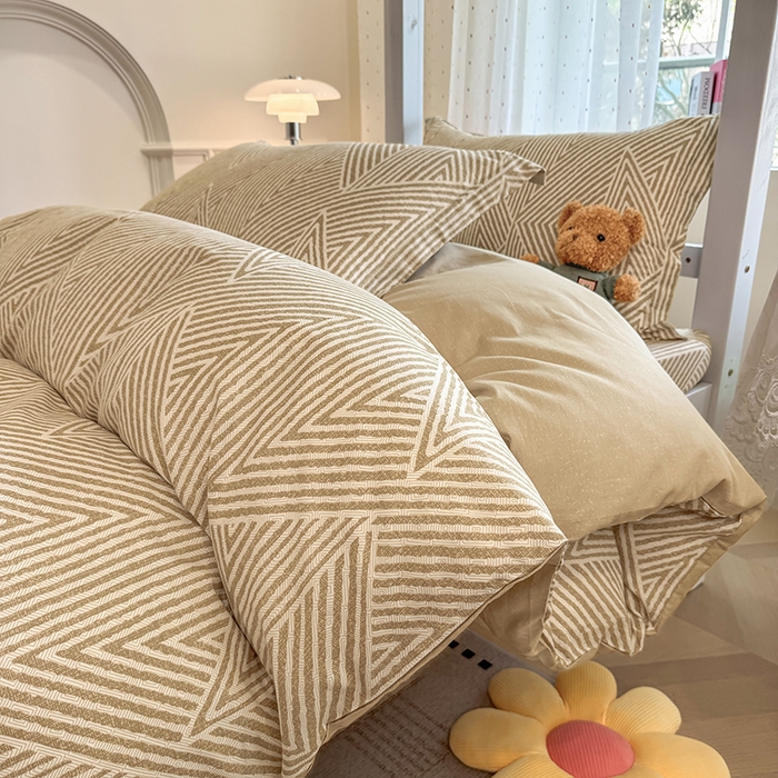 91家纺网 家纺一手货源 找家纺 壹贝家纺 2025新款学生季喷气全棉跑量宿舍三件套（提供买家秀） 卢卡斯