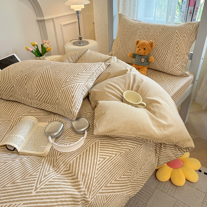 91家纺网 家纺一手货源 找家纺 壹贝家纺 2025新款学生季喷气全棉跑量宿舍三件套（提供买家秀） 卢卡斯